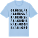 Blue Soul t-shirt med Grönskåra ordlek t-shirt