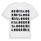 Grönskog ordlek t-shirt