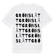 Grönslätt ordlek t-shirt