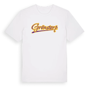 Grönstorp baseball t-shirt – ekologisk bomull t-shirt från Pinshirt