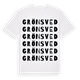 Grönsved ordlek t-shirt