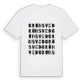 Grönsved ordlek t-shirt