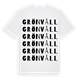 Grönvåll ordlek t-shirt