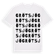 Grötsjö ordlek t-shirt