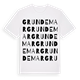 Grundemar ordlek t-shirt