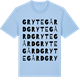 Blue Soul t-shirt med Grytegård ordlek t-shirt