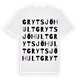 Grytsjöhult ordlek t-shirt