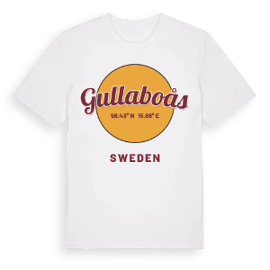 Gullaboås cirkel t-shirt – ekologisk bomull t-shirt från Pinshirt