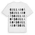 Gullaboås ordlek t-shirt