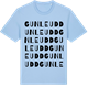 Blue Soul t-shirt med Gunleudd ordlek t-shirt