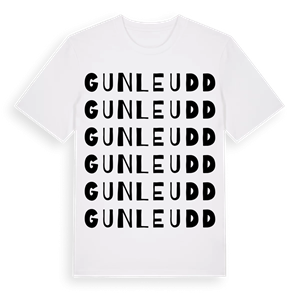 Gunleudd ordlek t-shirt – ekologisk bomull t-shirt från Pinshirt