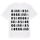 Gunnarsborg ordlek t-shirt