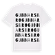 Gunnarsbro ordlek t-shirt