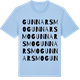 Blue Soul t-shirt med Gunnarsmo ordlek t-shirt