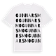 Gunnarsmo ordlek t-shirt