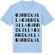 Blue Soul t-shirt med Gunnekulla ordlek t-shirt