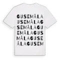 Gusemåla ordlek t-shirt