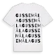 Gussemåla ordlek t-shirt