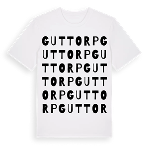 Guttorp ordlek t-shirt – ekologisk bomull t-shirt från Pinshirt