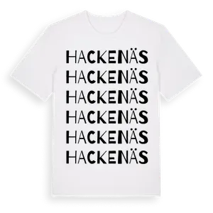 Hackenäs ordlek t-shirt – ekologisk bomull t-shirt från Pinshirt