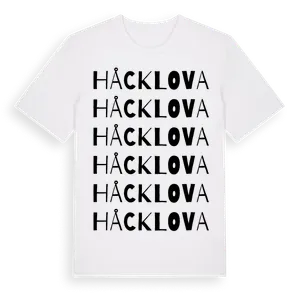 Håcklova ordlek t-shirt – ekologisk bomull t-shirt från Pinshirt