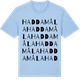 Blue Soul t-shirt med Haddamåla ordlek t-shirt