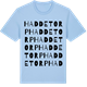 Blue Soul t-shirt med Haddetorp ordlek t-shirt