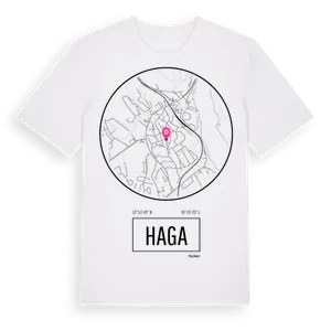 Haga t-shirt – ekologisk bomull t-shirt från Pinshirt