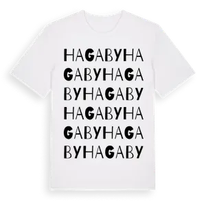 Hagaby ordlek t-shirt – ekologisk bomull t-shirt från Pinshirt