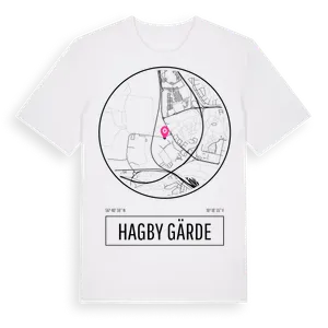 Hagby Gärde t-shirt – ekologisk bomull t-shirt från Pinshirt