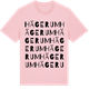 Pink Cotton t-shirt med Hägerum ordlek t-shirt