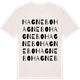 Vintage White t-shirt med Hagnebo ordlek t-shirt