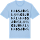 Blue Soul t-shirt med Hagsjömåla ordlek t-shirt