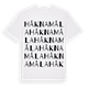 Håknamåla ordlek t-shirt