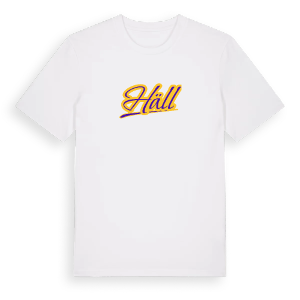 Häll baseball t-shirt – ekologisk bomull t-shirt från Pinshirt