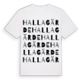 Hallagärde ordlek t-shirt