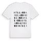 Hällarna ordlek t-shirt
