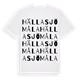 Hällasjömåla ordlek t-shirt