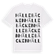 Hällebäcken ordlek t-shirt