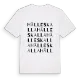 Hälleskalla ordlek t-shirt