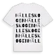 Hälleskogen ordlek t-shirt