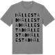 Mid Heather Gray t-shirt med Hällestad ordlek t-shirt