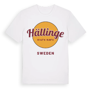 Hällinge cirkel t-shirt – ekologisk bomull t-shirt från Pinshirt