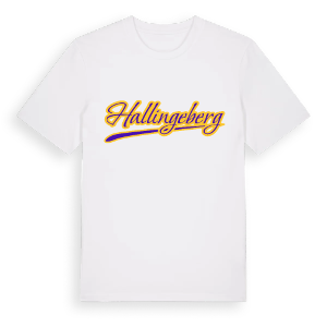 Hallingeberg baseball t-shirt – ekologisk bomull t-shirt från Pinshirt