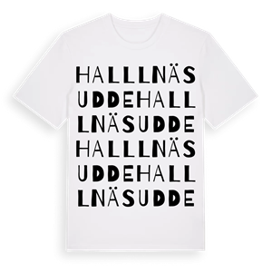 Halllnäs udde ordlek t-shirt – ekologisk bomull t-shirt från Pinshirt