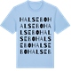 Blue Soul t-shirt med Halsebo ordlek t-shirt
