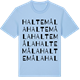 Blue Soul t-shirt med Haltemåla ordlek t-shirt