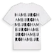 Hamburg ordlek t-shirt