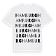 Hamburg ordlek t-shirt