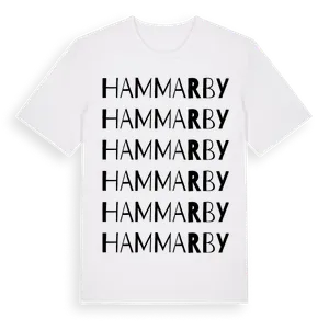 Hammarby ordlek t-shirt – ekologisk bomull t-shirt från Pinshirt